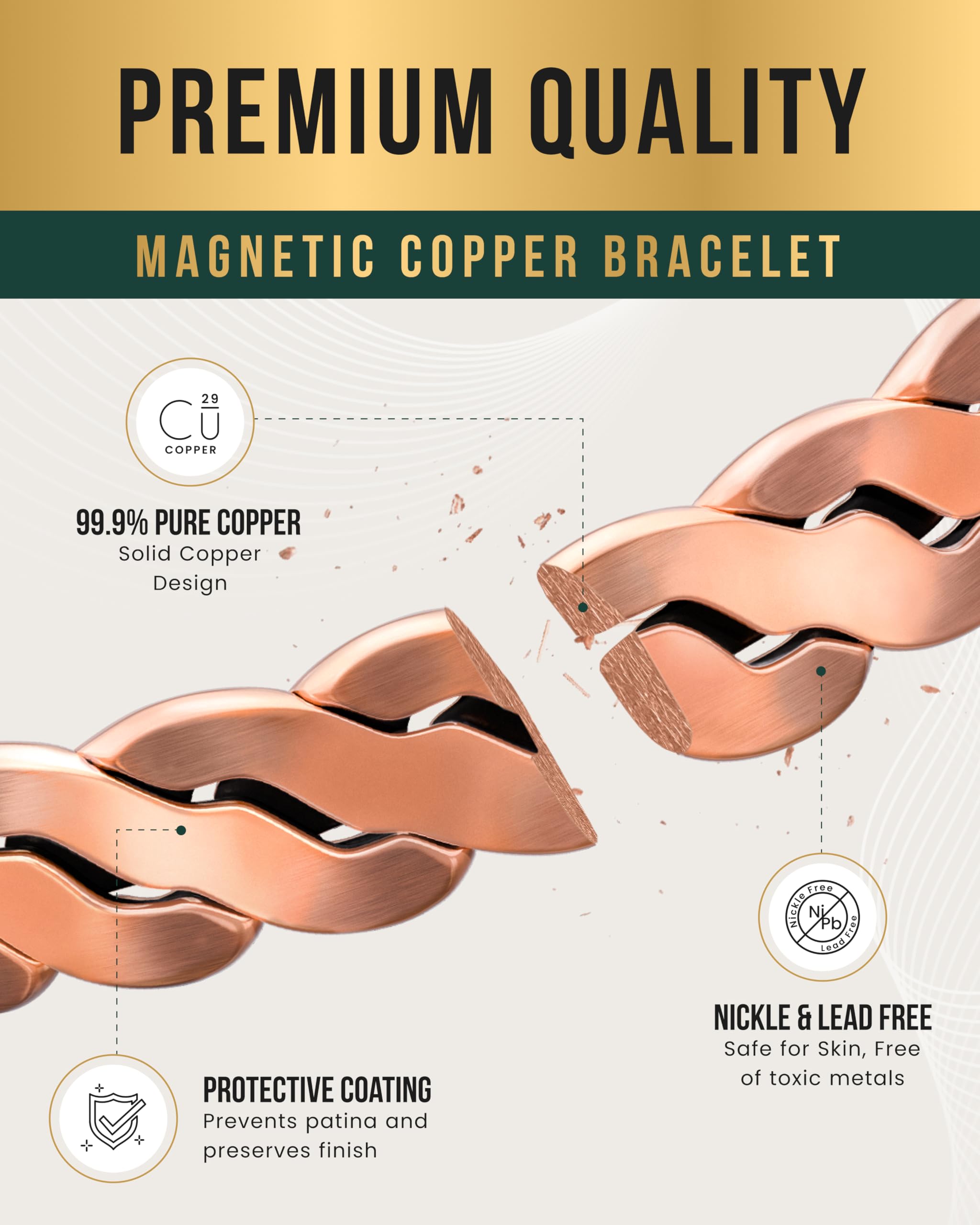 MagnetRX copper bracelet ideal gift box presentation supports thoughtful gifting