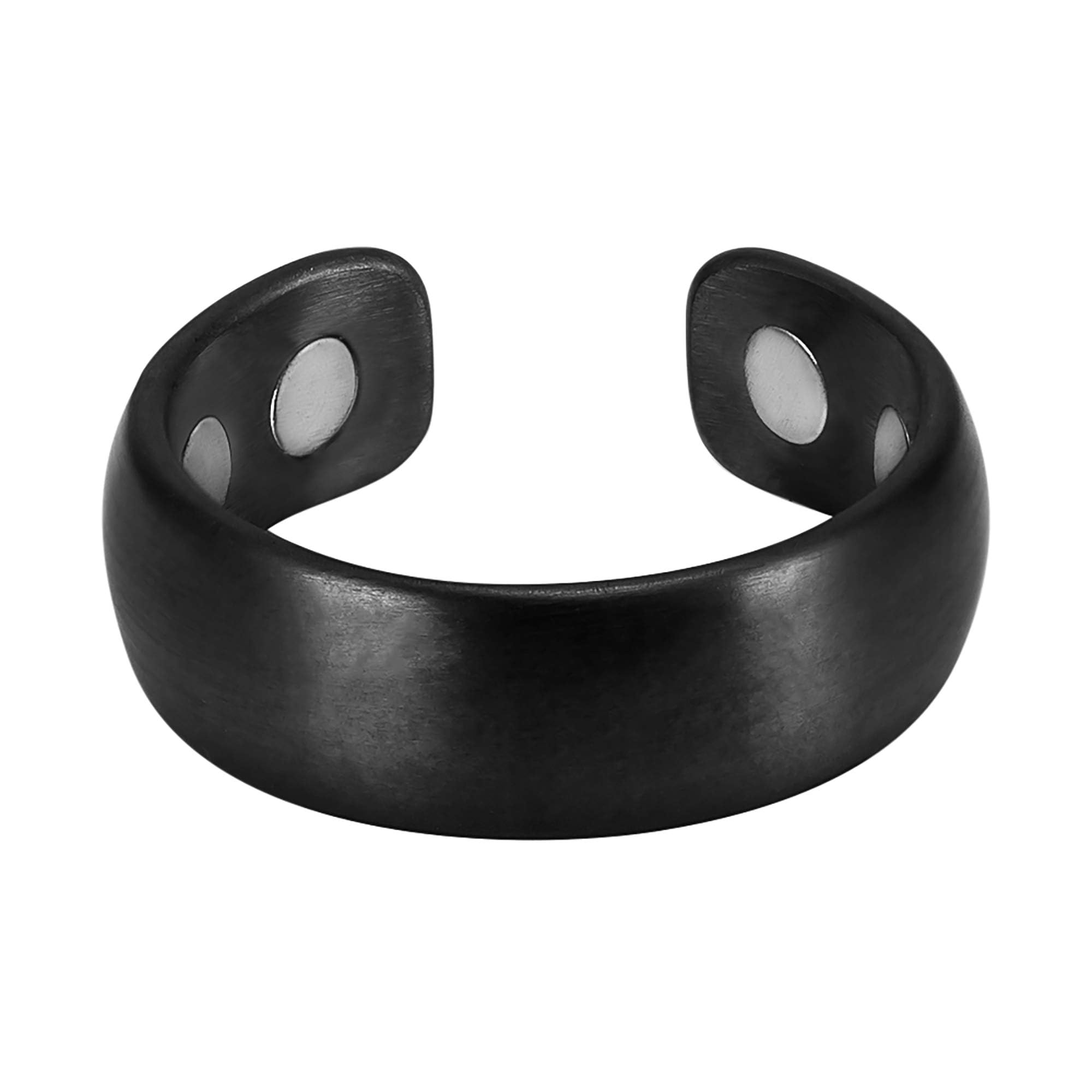 MagnetRX ring styled beside a watch for a coordinated look.