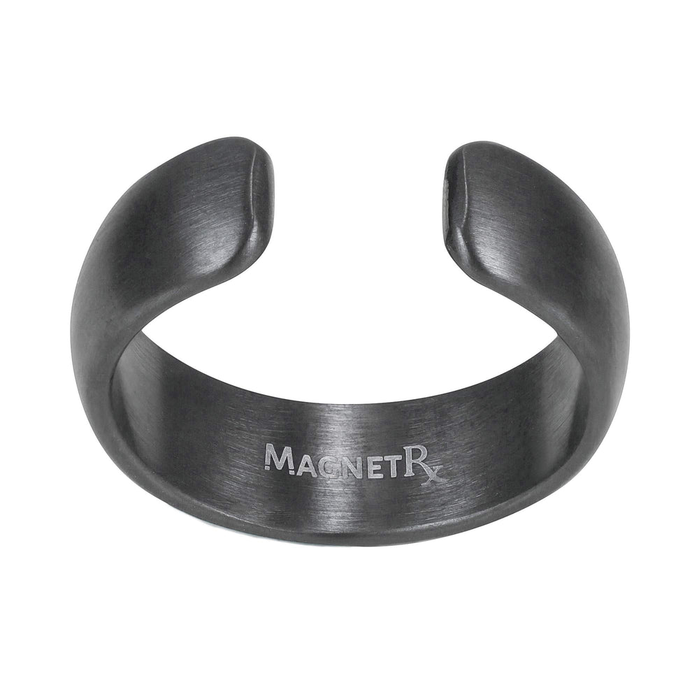Daily wear MagnetRX gunmetal ring during active routines