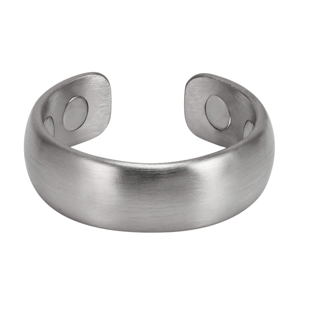 MagnetRX brushed finish resists tarnish during daily use