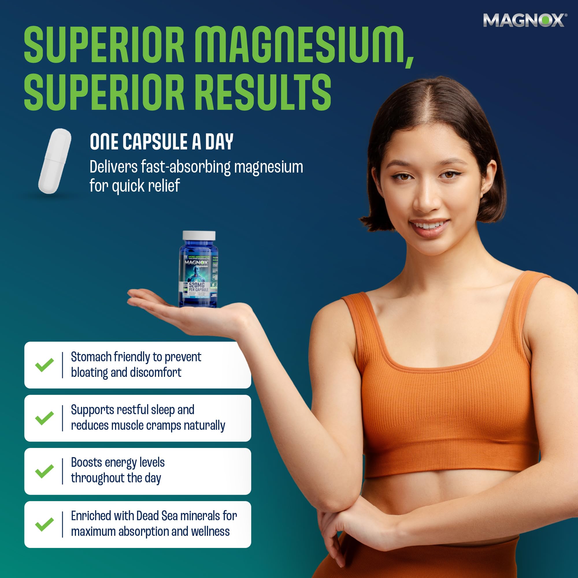 Person studying with MAGNOX 520 nearby for focus