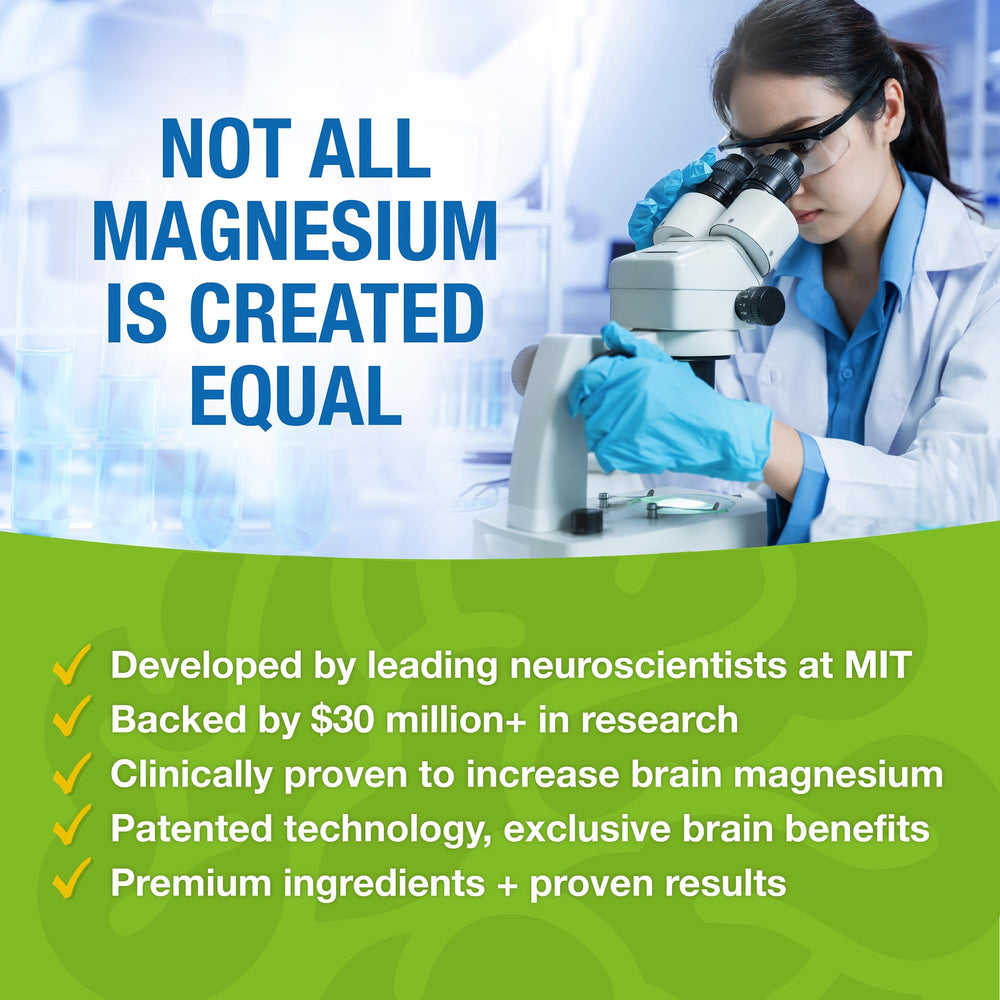 Non-GMO, kosher, gluten-free seal on Magtein packaging