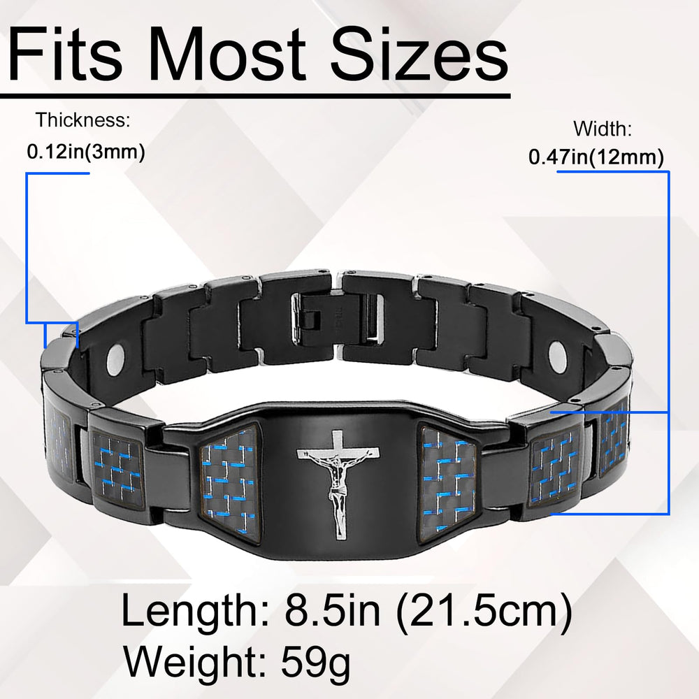 MagVIVACE bracelet detailing clasp and magnet for secure wear.