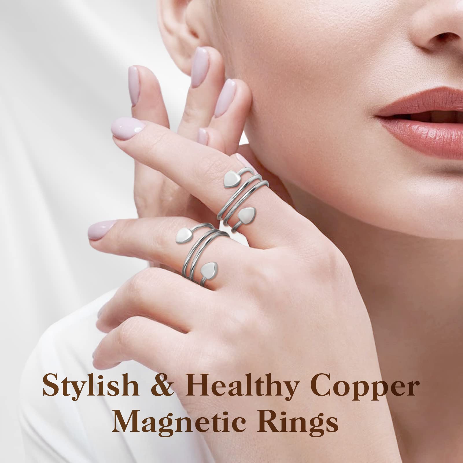 Mahnco hypoallergenic copper ring, lead and nickel free
