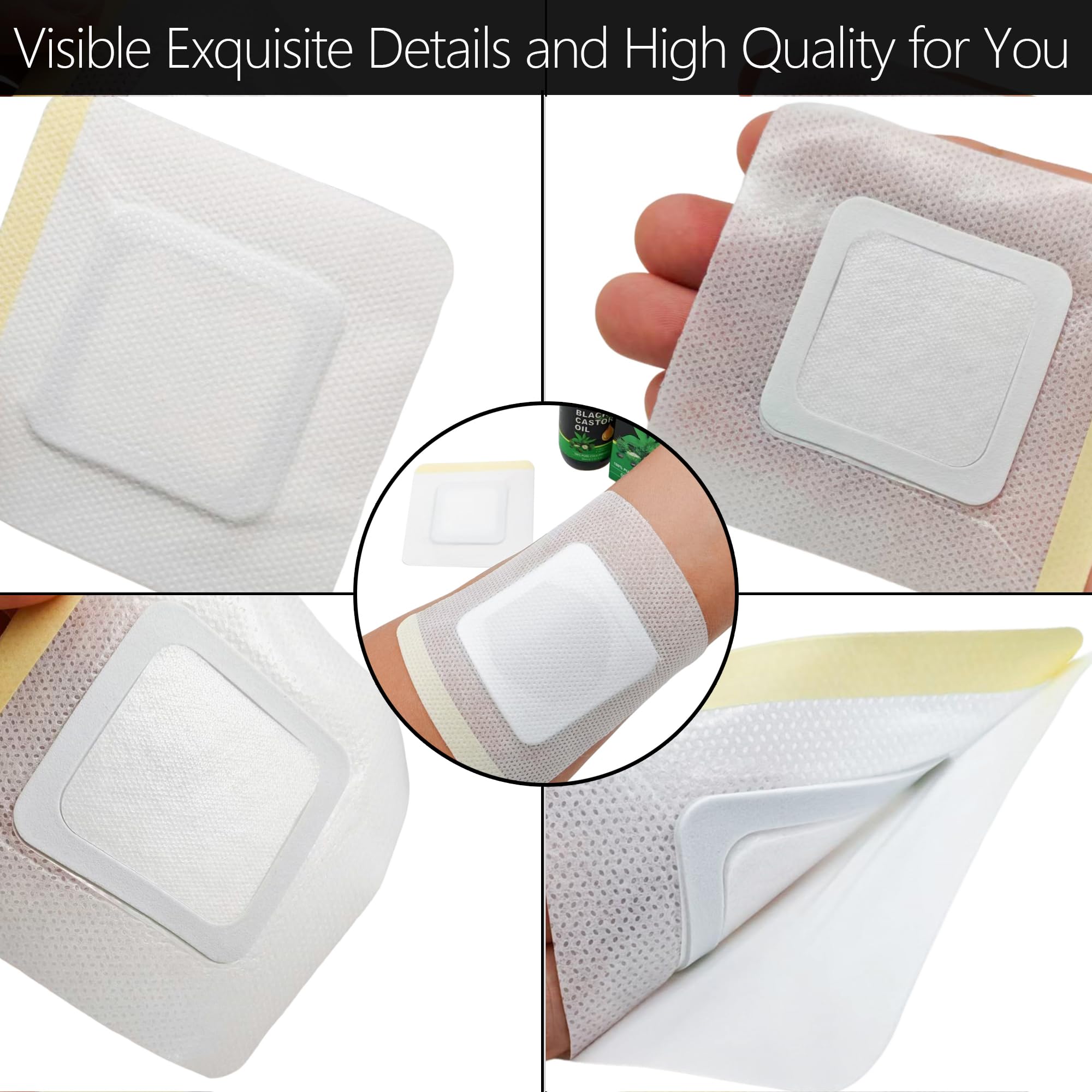 MAIBAO 3.2x3.2 inch patch fits practical belly button care
