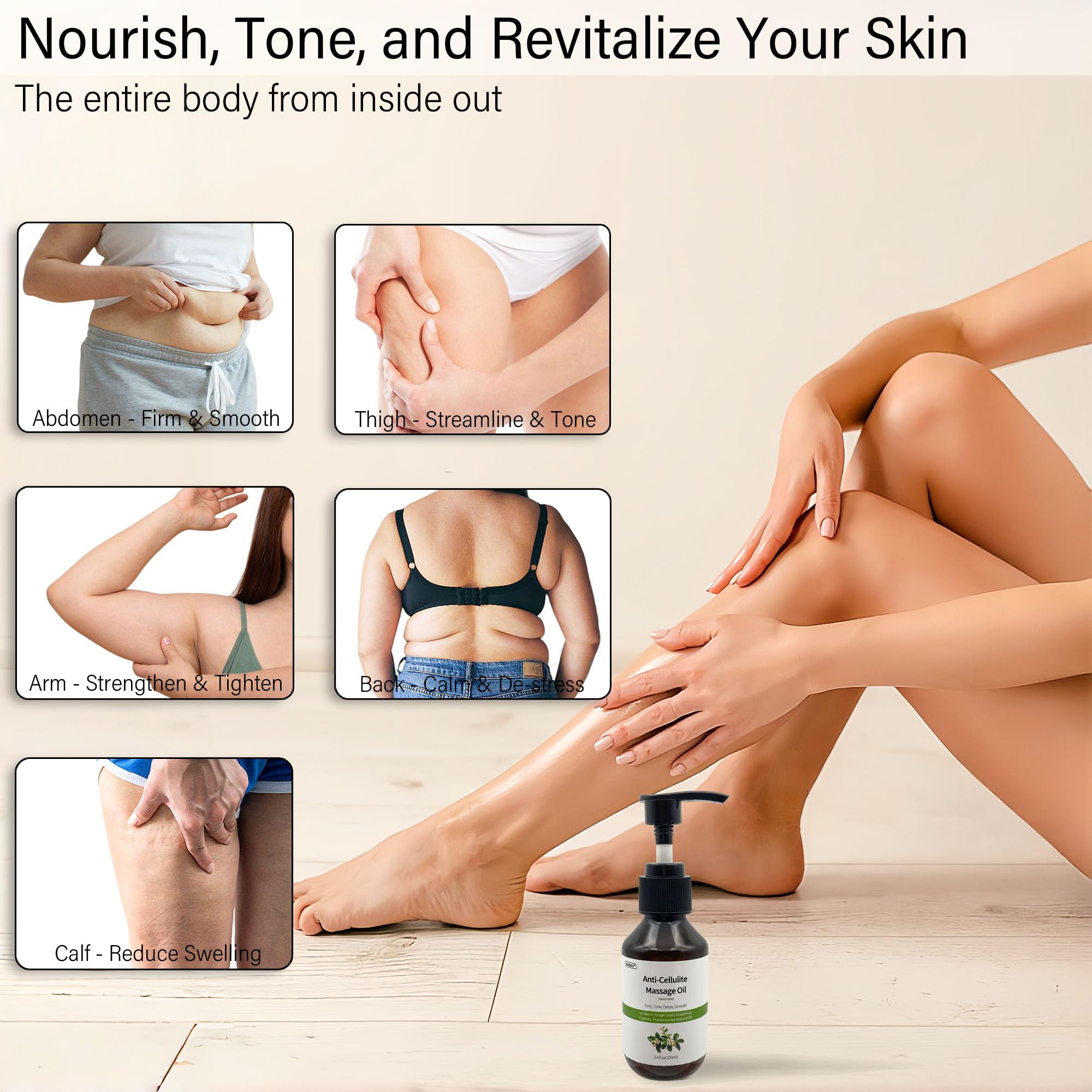 Maibao illustration of seven botanical extracts for visible skin benefits.