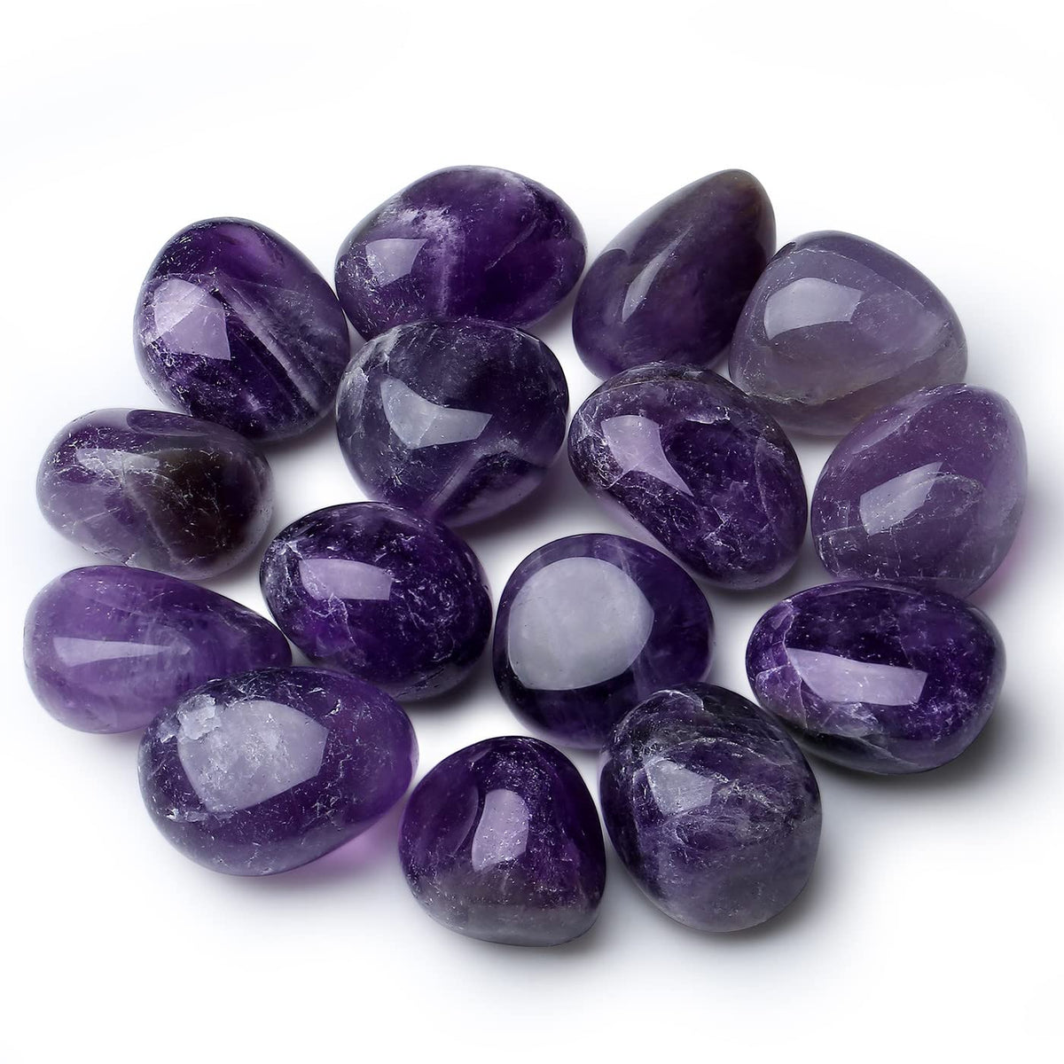 MAIBAOTA amethyst rock collection for calm energy and decor.