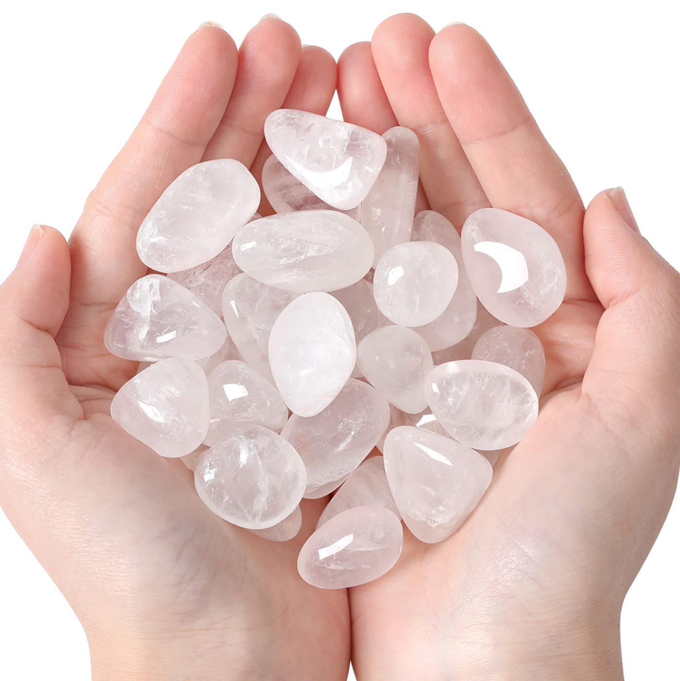 MAIBAOTA clear quartz crown chakra focus for mindful breathing and meditation.