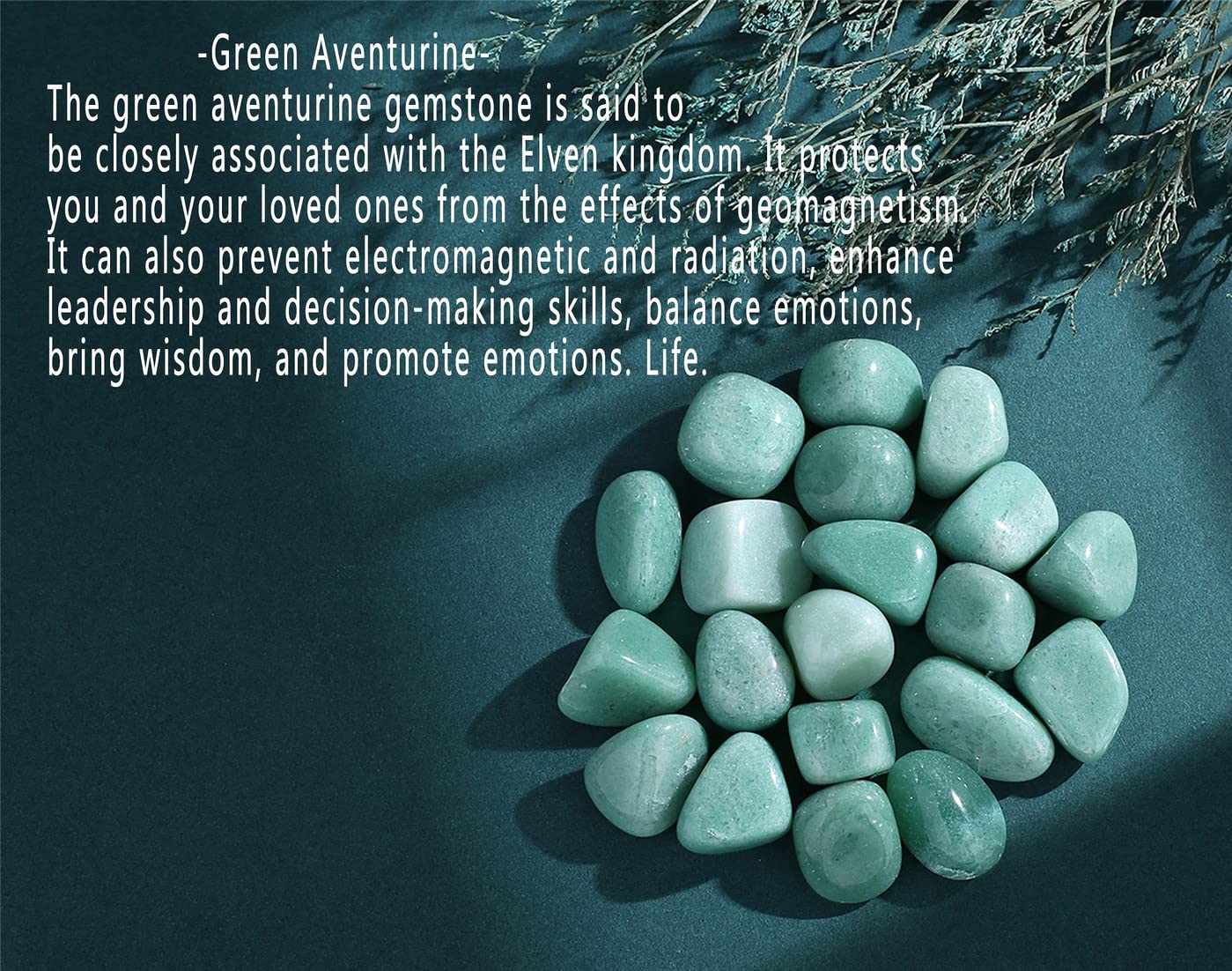 MAIBAOTA green aventurine crystal velvet bag packaging highlights gift-ready appeal and protection.