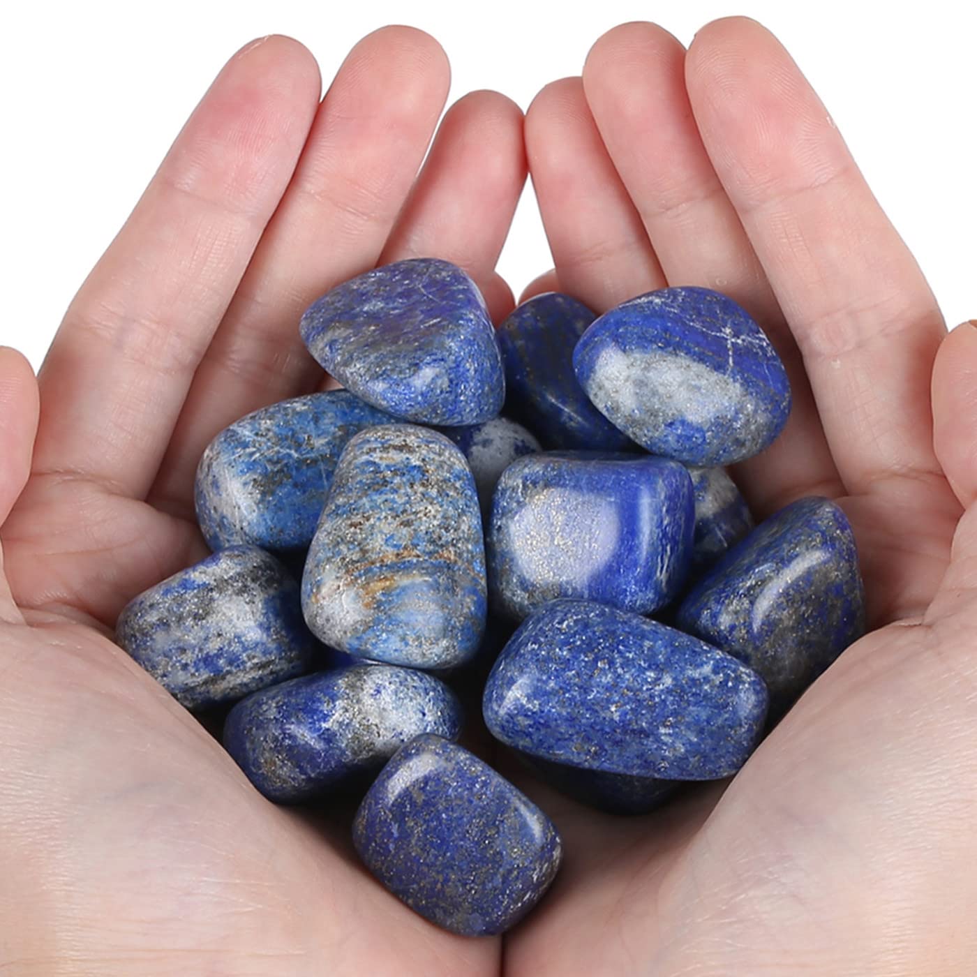 Maibaota Lapis Lazuli chakra balancing crystal — symbolic tool for mindful breathing and calm focus.