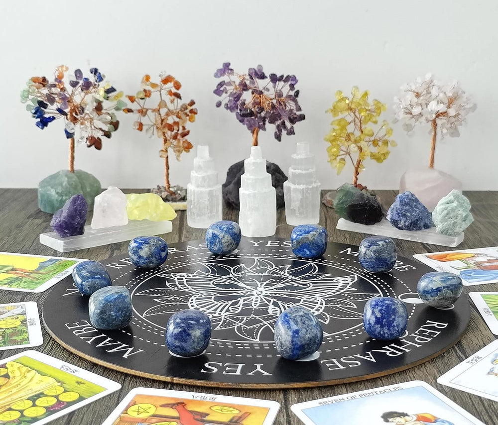 Maibaota Lapis Lazuli vase filler — decorative stones adding color and texture to bowls or centerpieces.