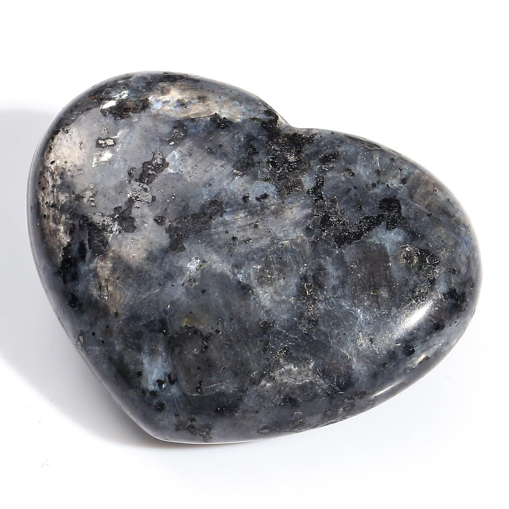 MAIBAOTA rainbow moonstone heart polished finish makes a thoughtful gift.