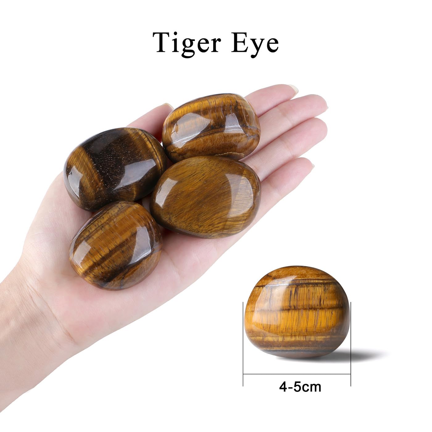 MAIBAOTA home decor Tigers Eye stone enhances feng shui glow