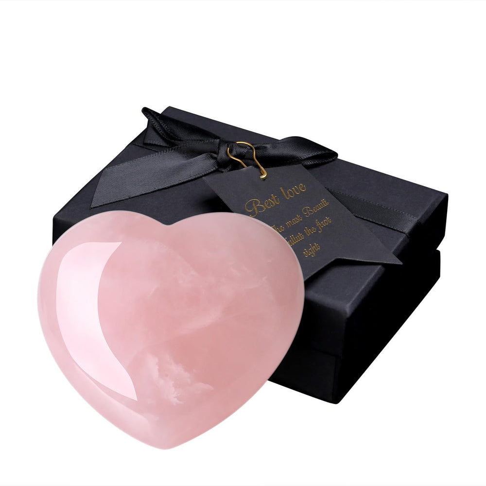 MAIBAOTA Valentine gift rose quartz heart symbolizing affection and friendship