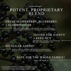 Child-friendly flavor of Maine Medicinals Elderberry Syrup appeals to kids