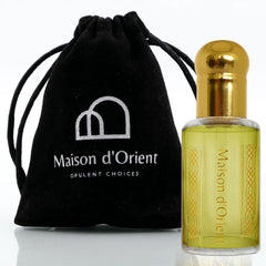 Maison d'Orient Jasmine oil bottle for on-the-go fragrance and long-lasting scent