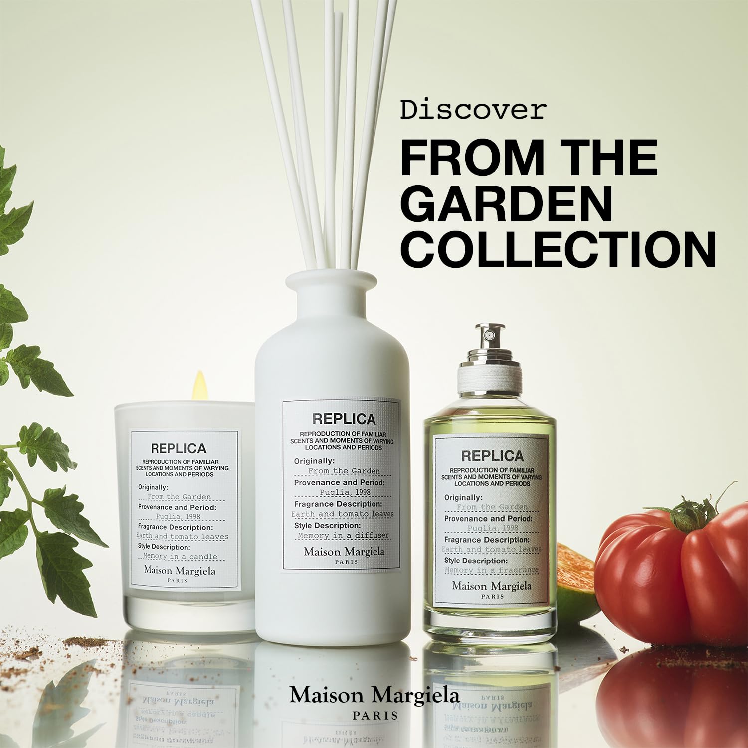 Maison Margiela Replica From The Garden minimalist white bottle in decor