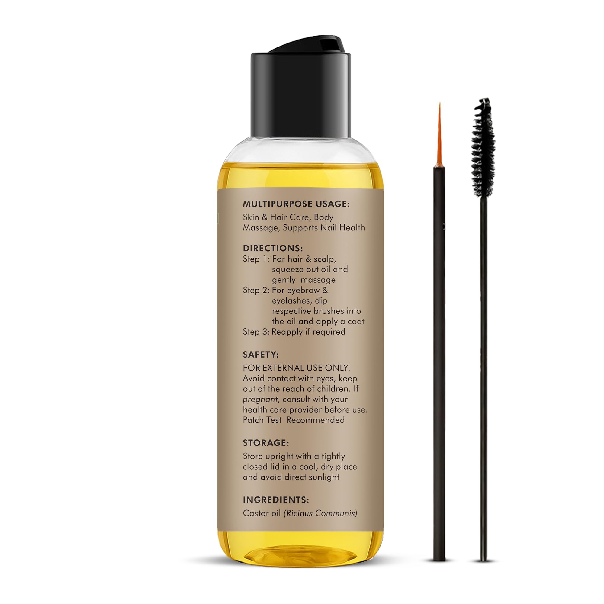 Majestic Pure Castor Oil nails and cuticles hydration guidance.