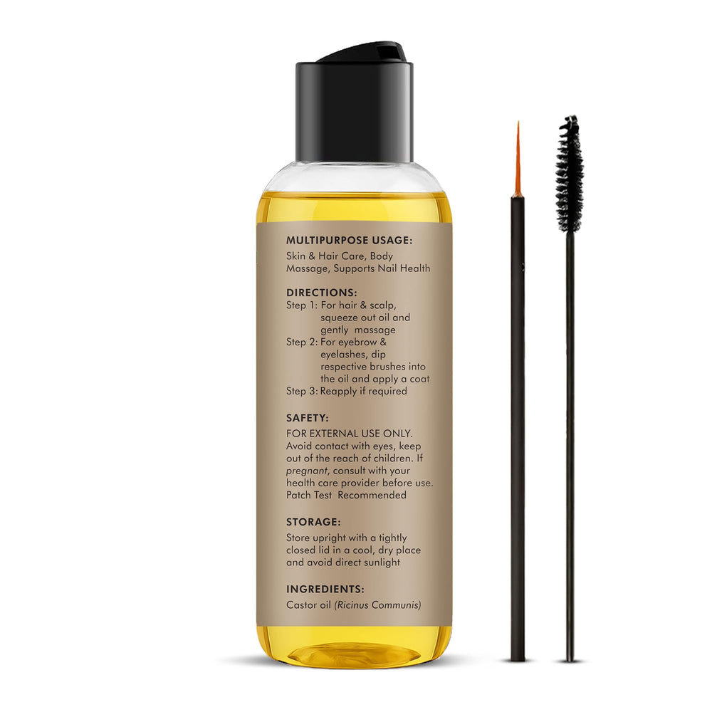Majestic Pure Castor Oil nails and cuticles hydration guidance.