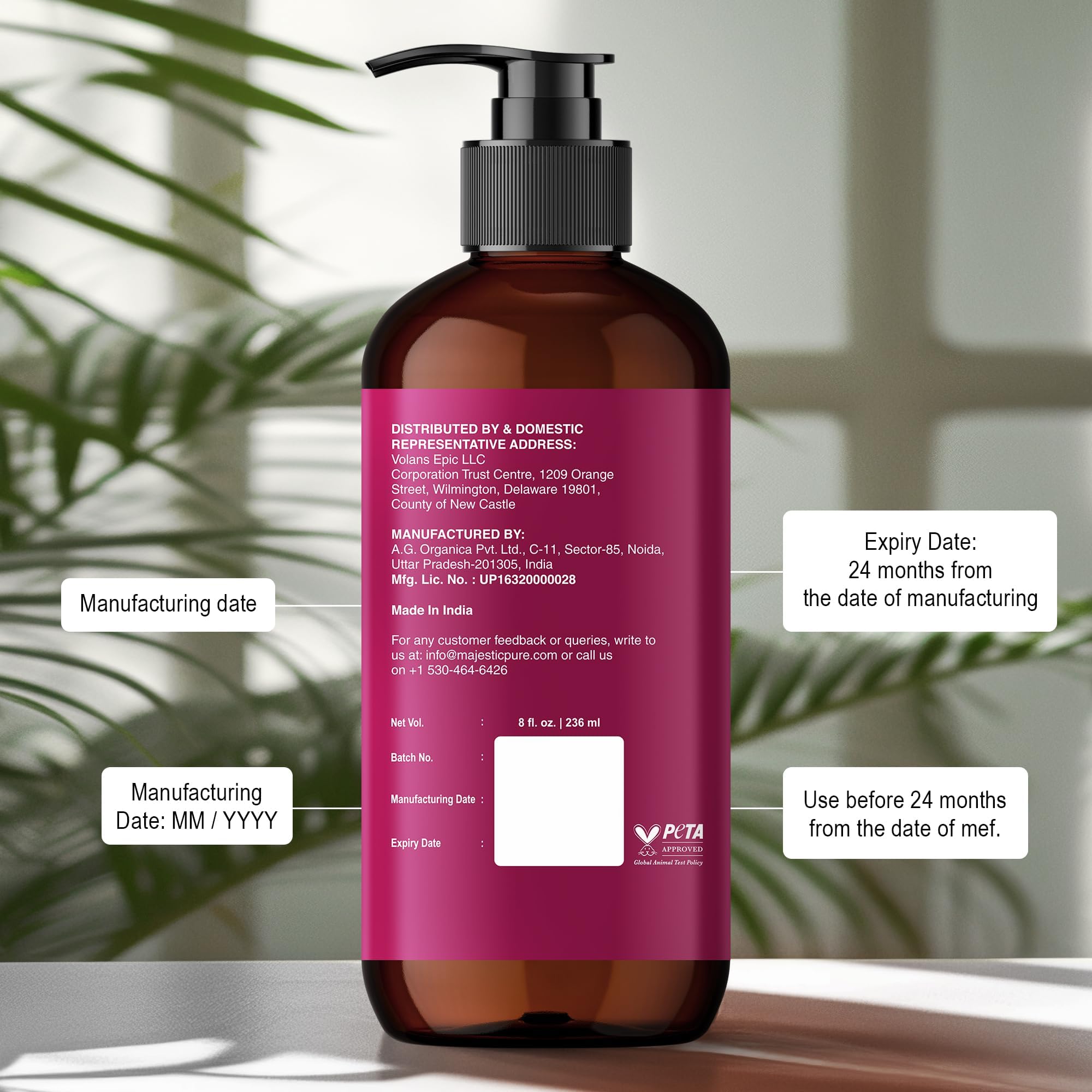 Majestic Pure Cocoa Massage Oil aids nails care during hand treatment