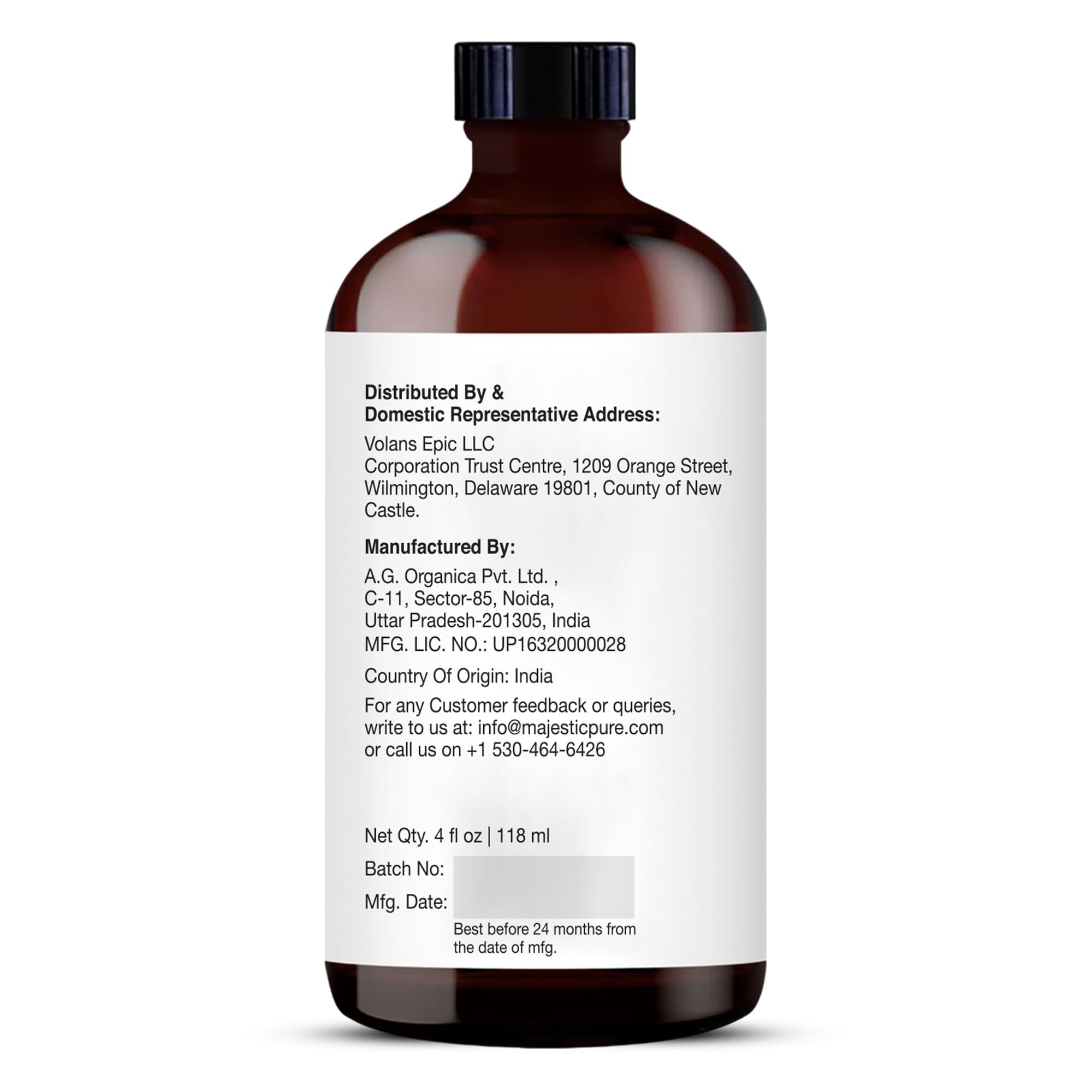 Majestic Pure eucalyptus oil blends well with other essential oils.