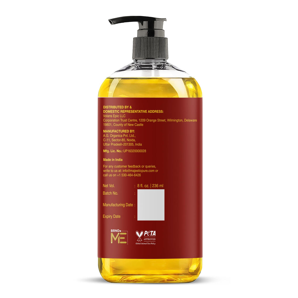 Majestic Pure Firming Body Oil after workout routine for hydration