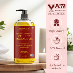 Majestic Pure Firming Body Oil lemon eucalyptus scent for refreshing aromatherapy