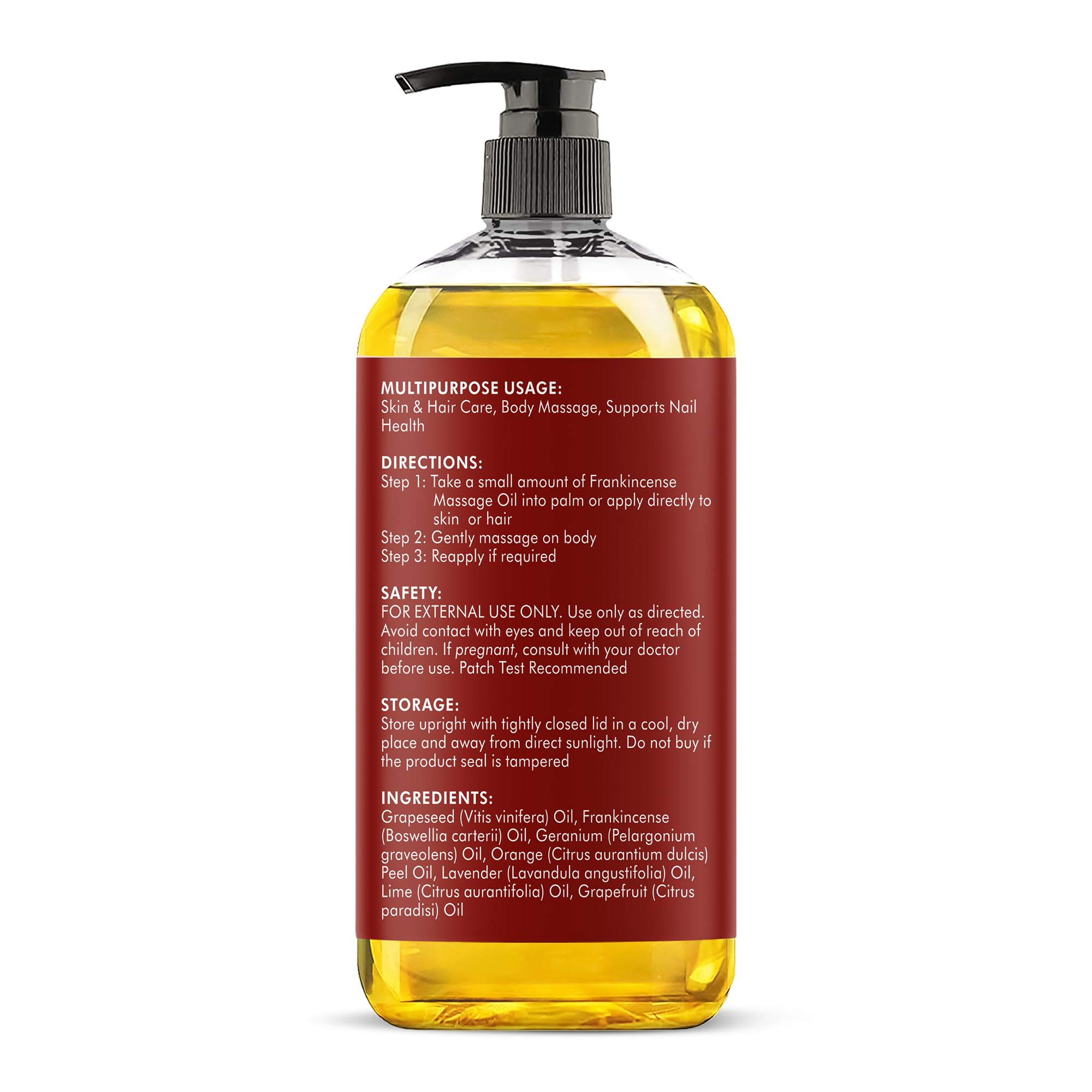 Majestic Pure massage session on table with soothing aroma.