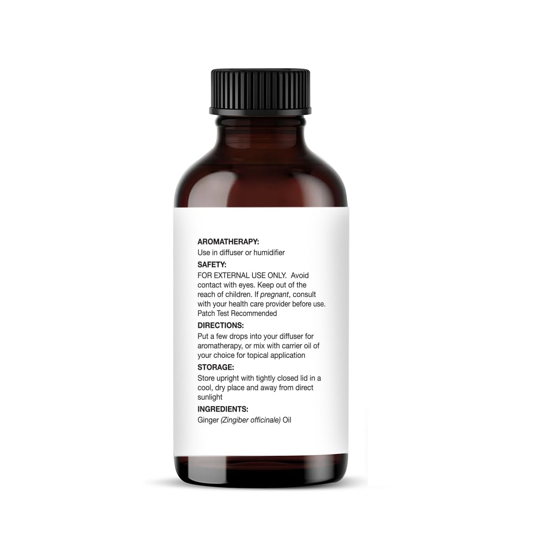 Majestic Pure Ginger Oil for hair care and scalp nourishment