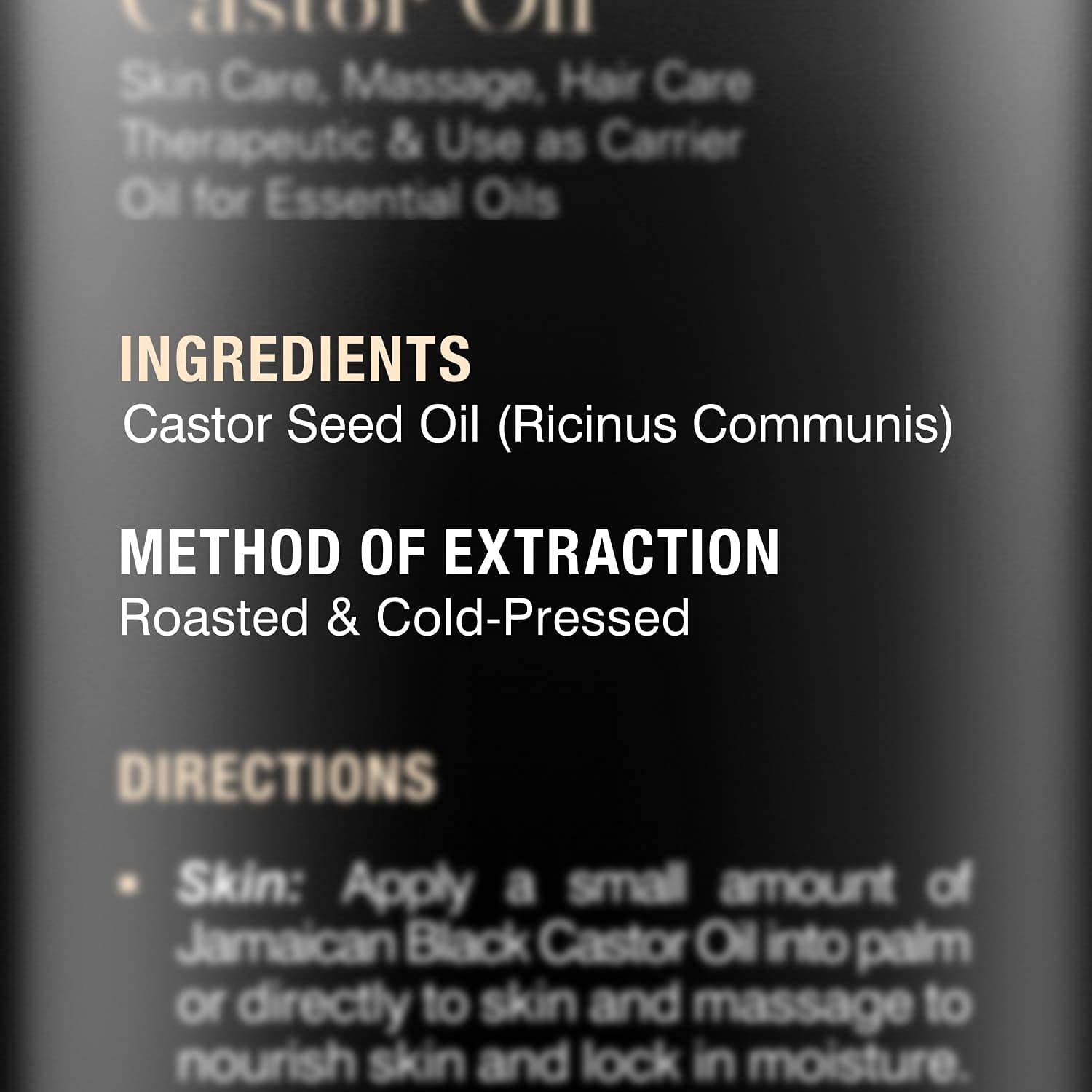 Majestic Pure Jamaican Black Castor Oil supports DIY skincare blends.