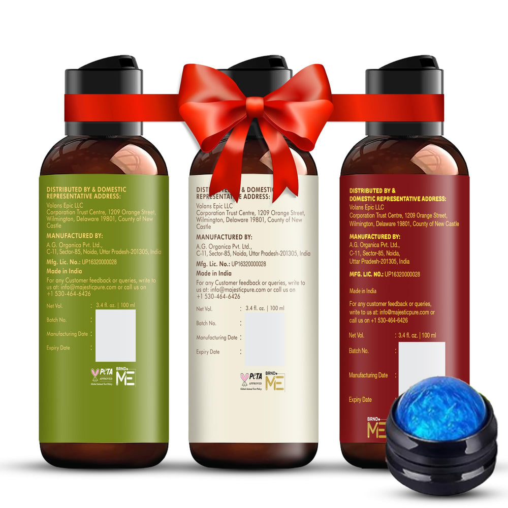 Majestic Pure packaging box featuring minimalist design and clear labeling