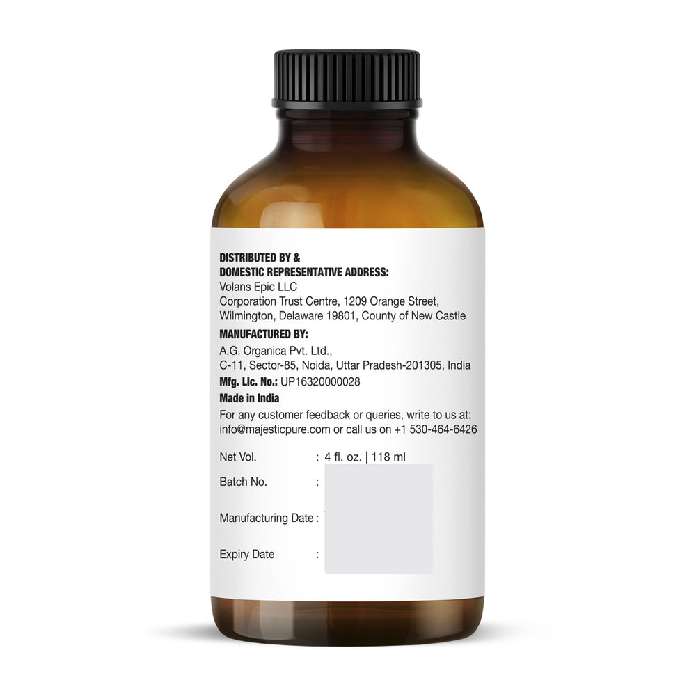 Majestic Pure Tea Tree Oil lab-tested quality ensures purity and consistency.