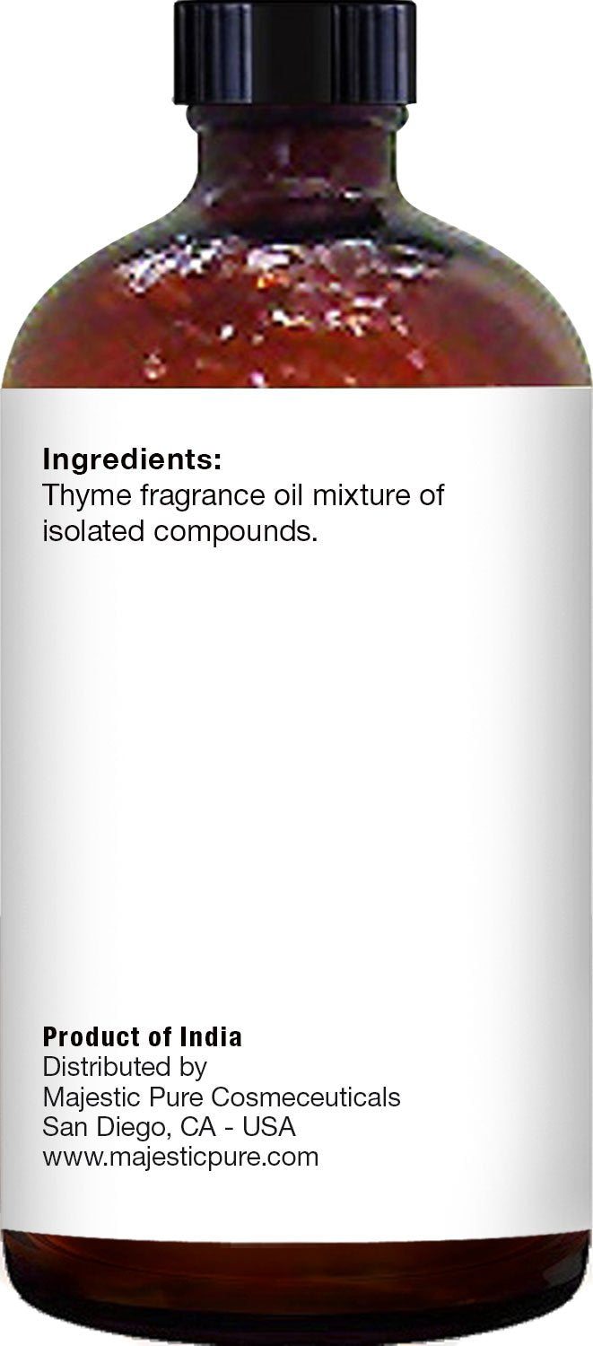 Majestic Pure Thyme Oil in candle-making project setup