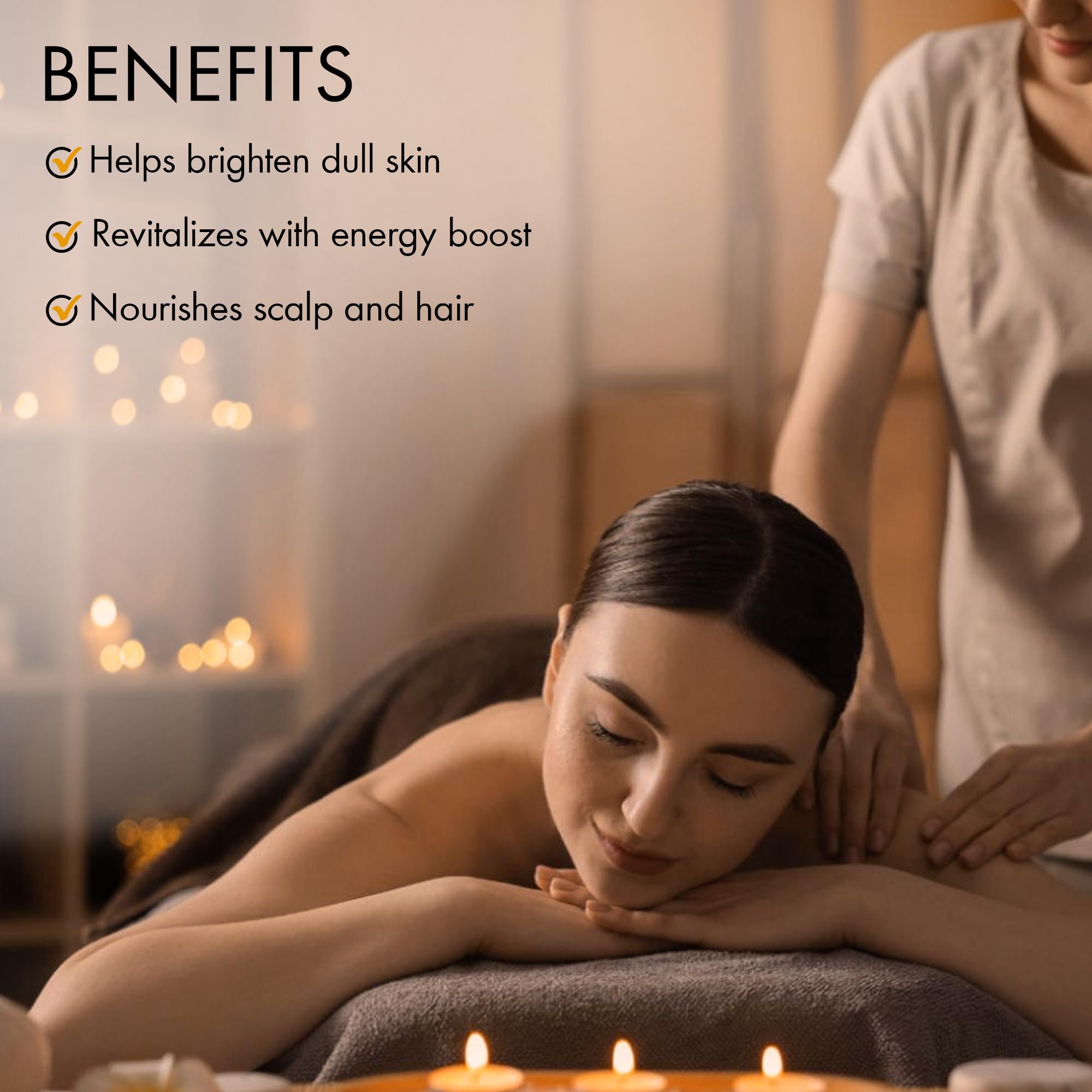 Majestic Pure turmeric oil for candle making, enhancing fragrance notes.
