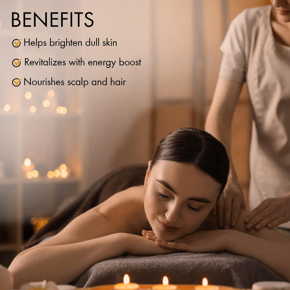 Majestic Pure turmeric oil for candle making, enhancing fragrance notes.