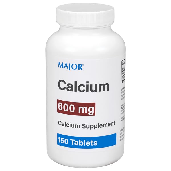 MAJOR Calcium 600mg Tablets Calcium Supplement 150 Count major-calcium-600mg-tablets-calcium-supplement-150-count