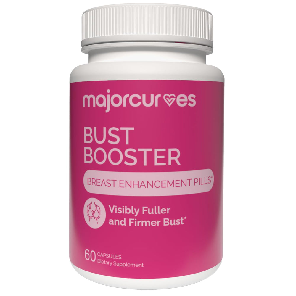 Major Curves Bust Booster bottle ready for daily use to support natural curves.
