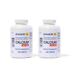 Major Oyster Shell Calcium bottle front view for daily bone support