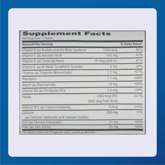 MAJOR Prenatal Tablets packaging displays 100-count supply