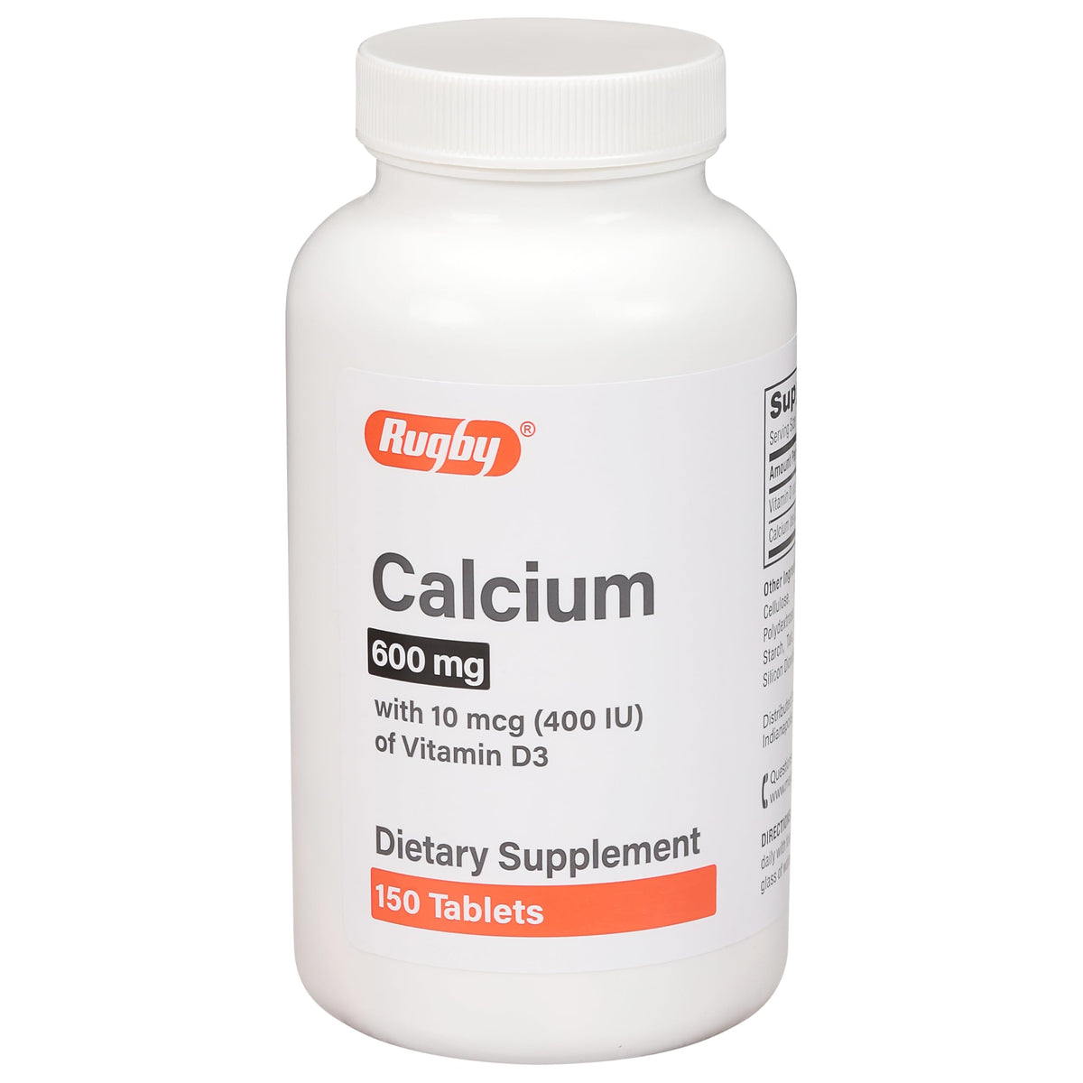 MAJOR Rugby Calcium Tablets bottle front for daily calcium support
