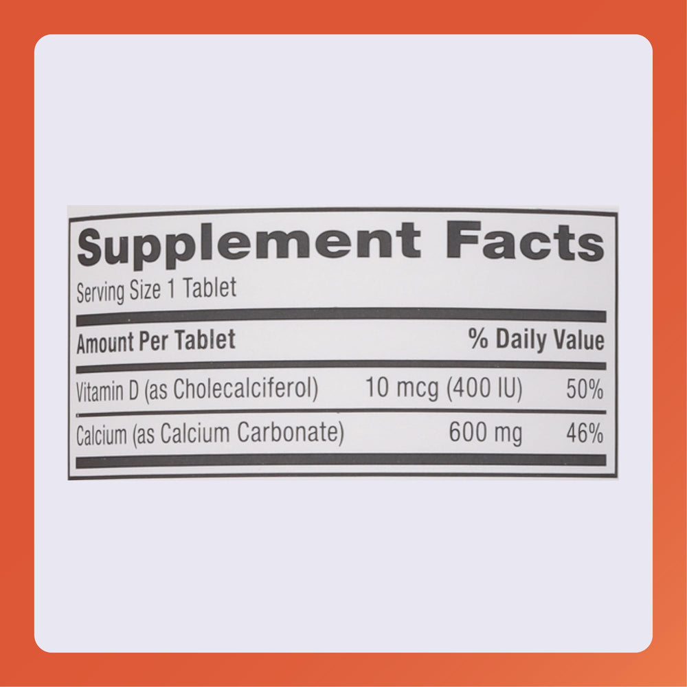 MAJOR Rugby Calcium Tablets ready for daily use beside a glass of water