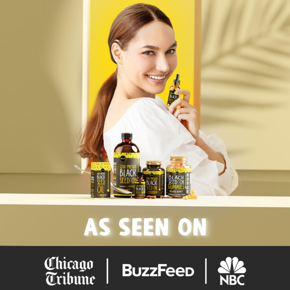 Maju Black Seed Oil glass bottle feature communicates premium packaging and glass protection