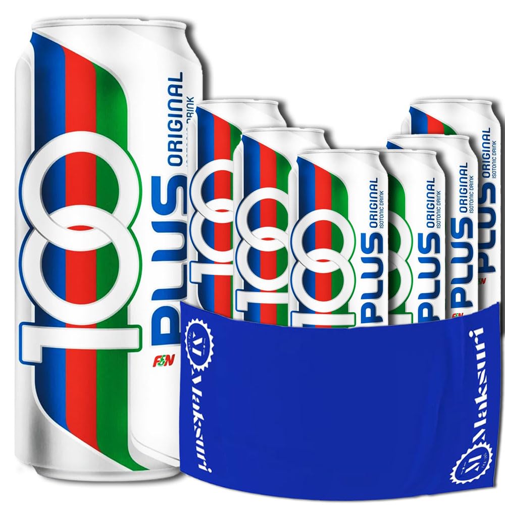 MAKSURI TRADING 100 PLUS six-pack cans ready for workout hydration on the go