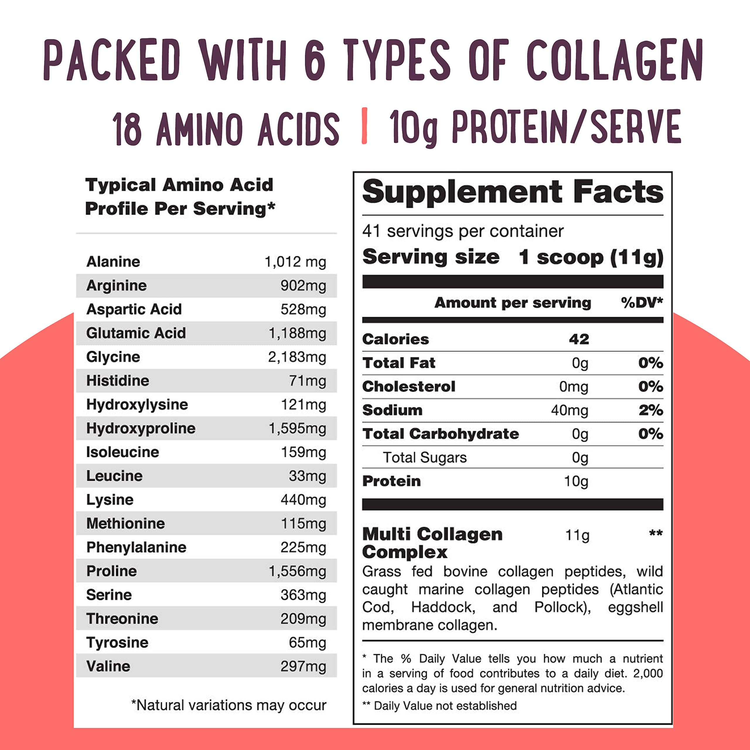 Mama Natural wild fish collagen powder ready to blend into smoothies.