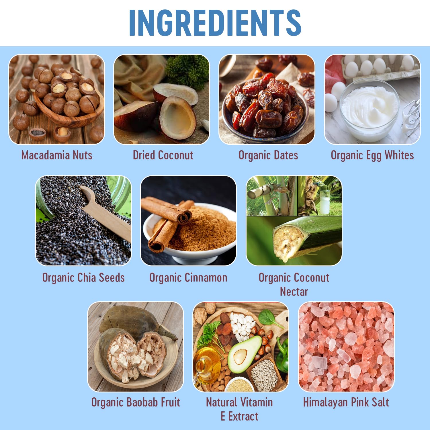 Mammoth Bar Paleo-friendly protein snack with raw ingredients.