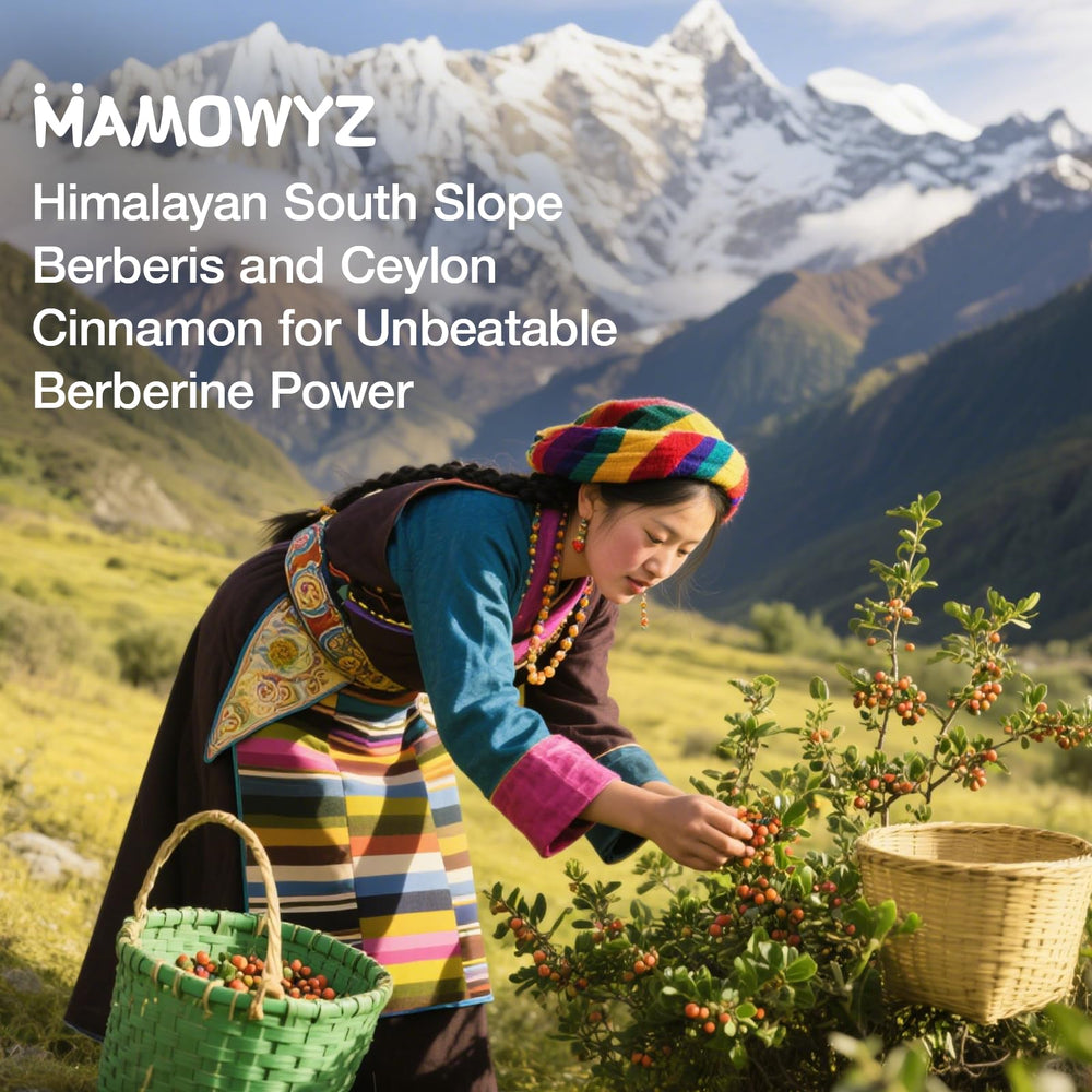 MAMOWYZ gymnema and bitter melon blend bottle for metabolic balance.