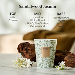 M&SENSE candle offers up to 75 hours of aroma with safe wick.