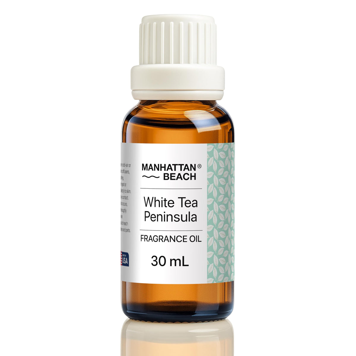 Manhattan Beach Peninsula White Tea diffuser oil bottle enhancing home ambiance
