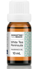 Manhattan Beach White Tea Peninsula bottle pour for precise, mess-free diffuser use.