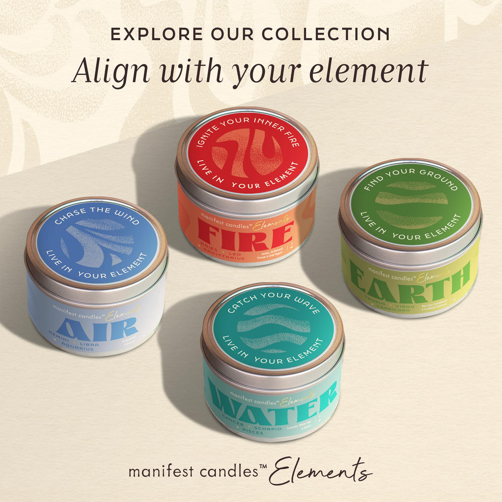 MANIFEST CANDLES unboxing reveals crystal bracelet as a meaningful gift
